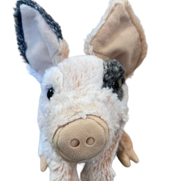 Folkmanis Grunting Pig Hand Puppet Plush Pretend Play 13" Stuffed Animal - Picture 2 of 10